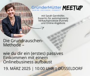 Die Grundrauschen-Methode – wie du dir ein (erstes) passives Einkommen mit einem Onlinebusiness aufbaust