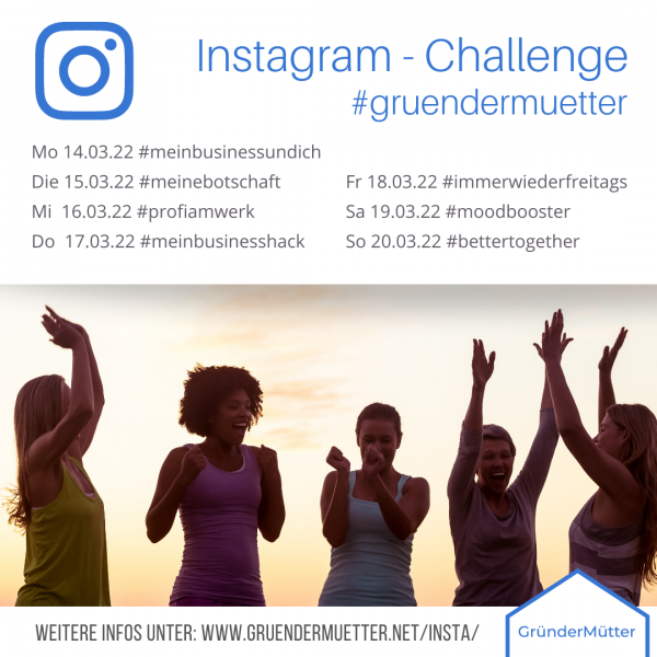 GründerMütter Instagram Challenge 2022
